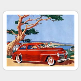 1941 Red DeSoto Sticker